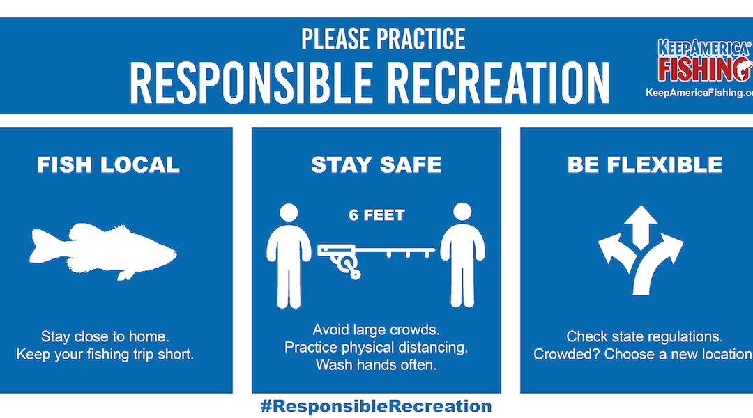 HOF Joins Campaign to Promote Social Distancing while Fishing