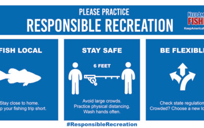 HOF Joins Campaign to Promote Social Distancing while Fishing