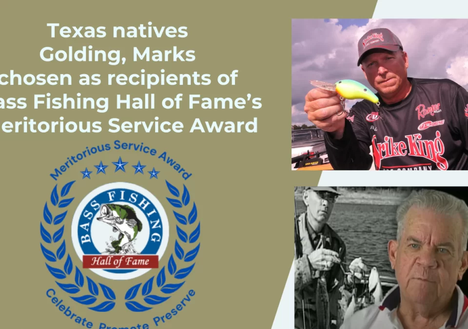 Texas natives Golding, Marks chosen as recipients of MSA
